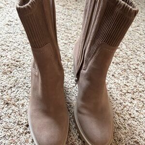 Dolce Vita Marni H2O Waterproof Bootie Truffle Suede Boots